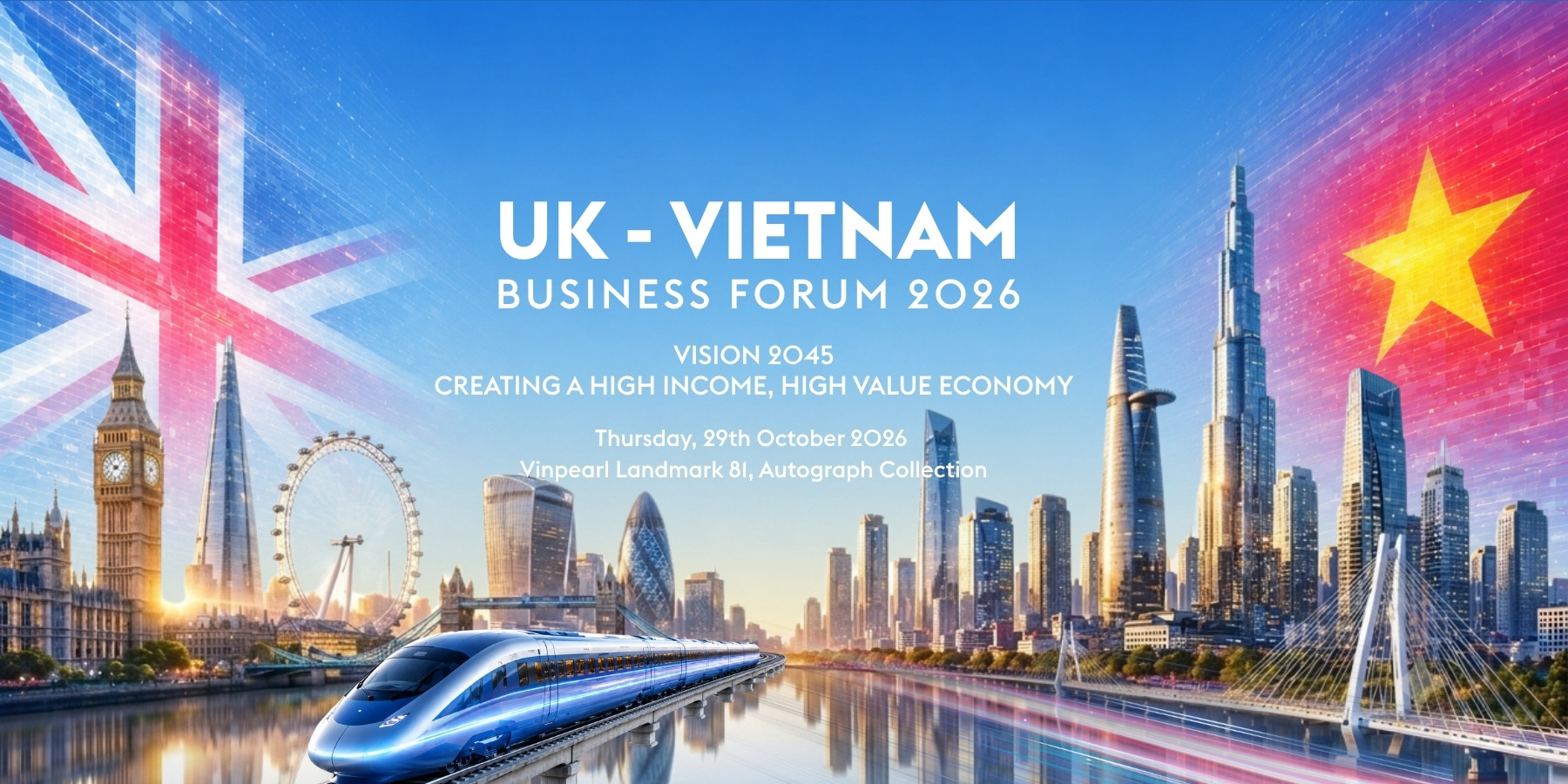 Poster for the UK-Vietnam Business Forum 2026